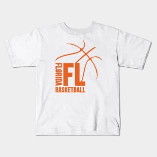 Florida Basketball 01 Kids T-Shirt